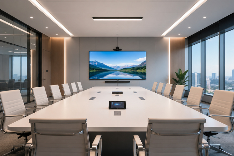 Conference led wall