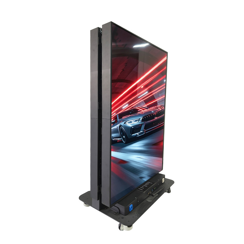 Foldable led poster