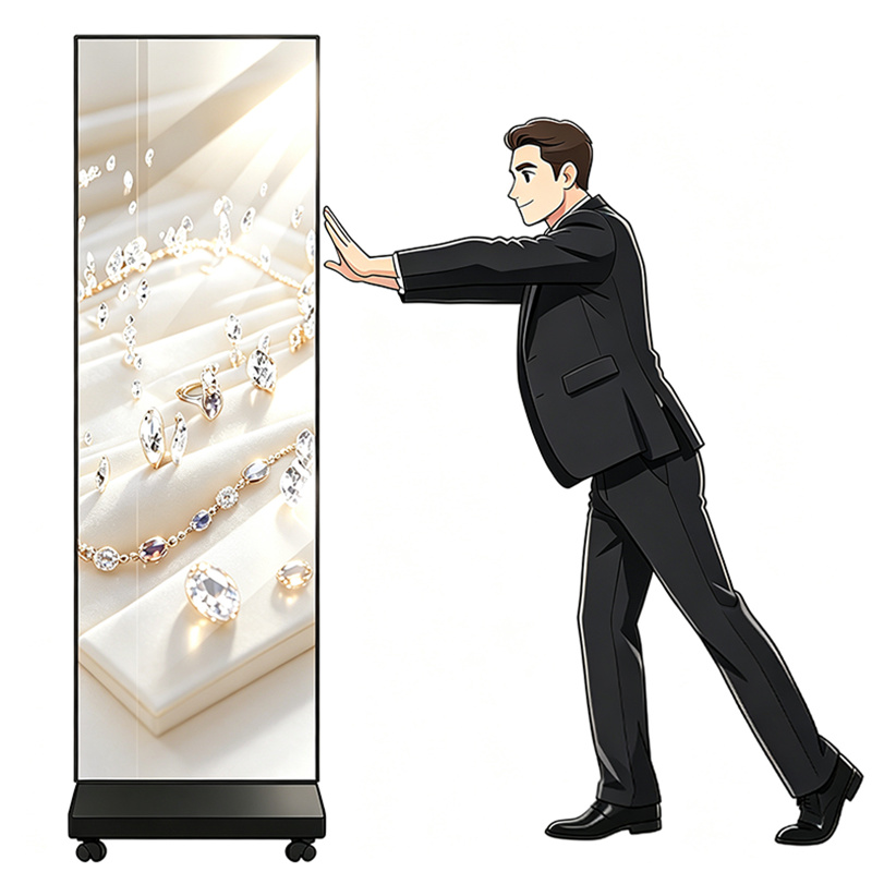 Front service led poster P1.86
