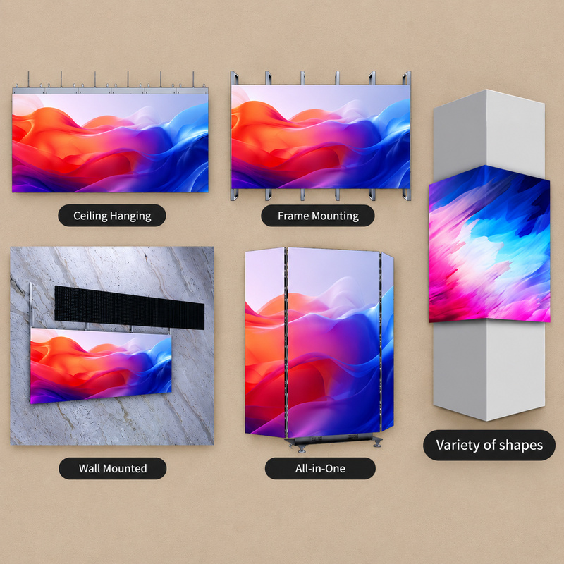 Coner mounted on the wall