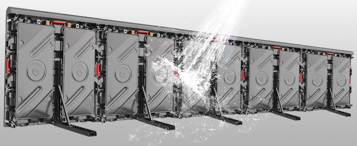 Perimeter led display