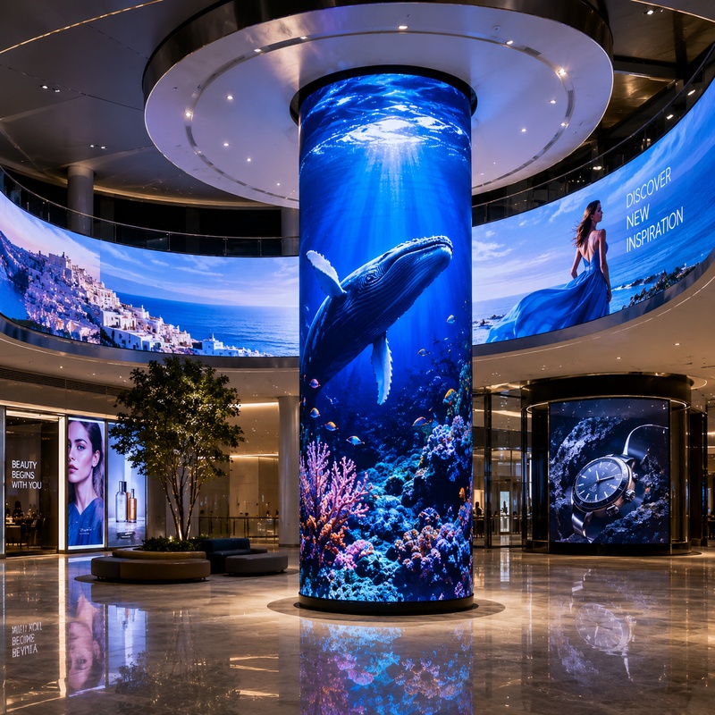 Column screen